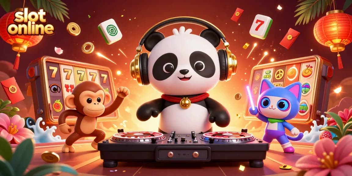 Spin to win with exciting slot online adventures featuring vibrant characters and gaming elements.