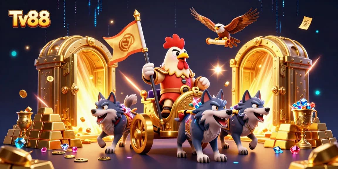 Experience thrilling gameplay at Tv88 with dynamic 3D casino action and vibrant graphics.