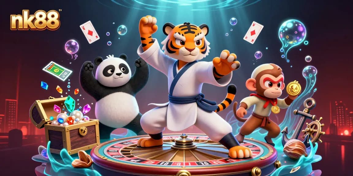 Experience thrilling gameplay with nk88 as the kung fu tiger master dominates the casino scene.
