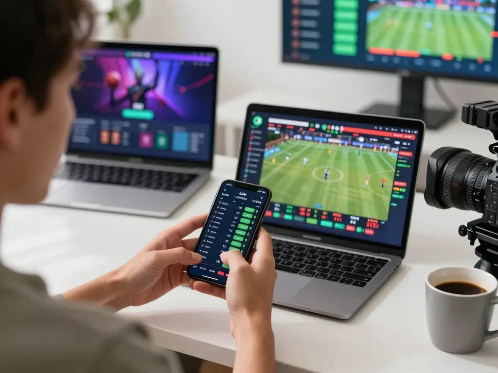 Engaging sports betting moment showing real-time sunwin odds on a mobile app for strategic gameplay.
