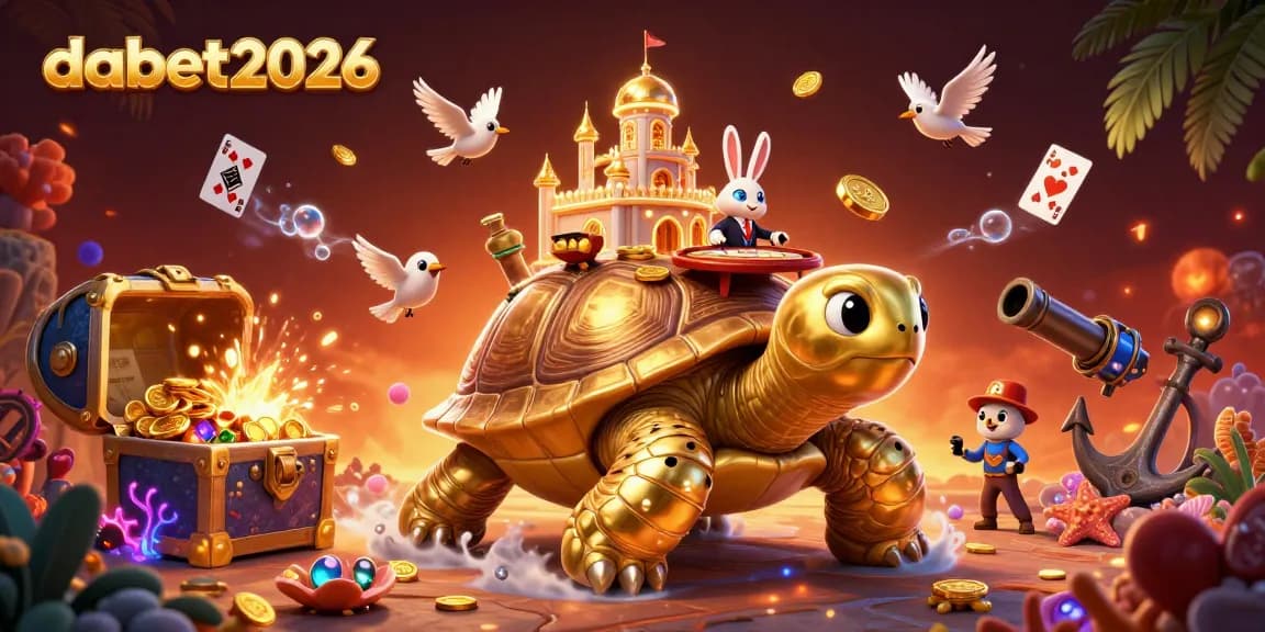 Experience thrilling wins at dabet2026 with a vibrant casino illustration filled with action and excitement.