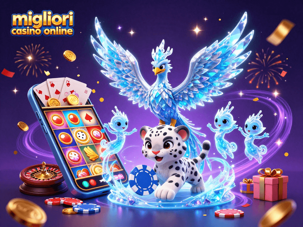 Vincere nei migliori casino online con l'ice phoenix e il cub con le fiches di poker