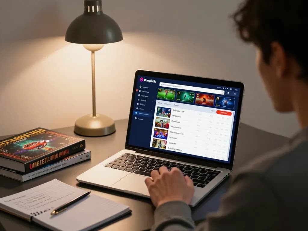 Engaging in online betting with Bongdallu while analyzing strategies and odds.