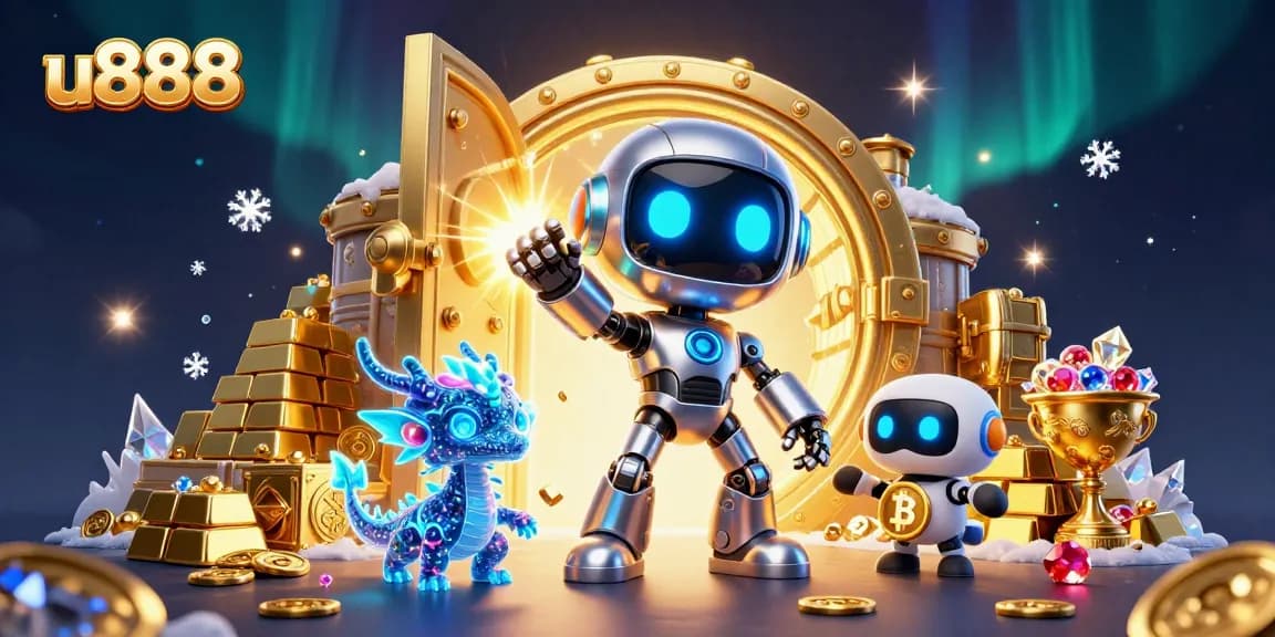 Join the excitement at u888's vibrant online casino, featuring electrifying wins and dazzling treasures.