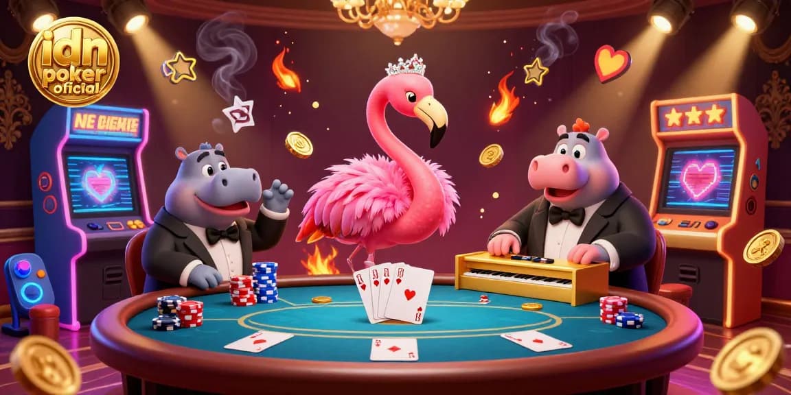 Gambarlah aksi menarik di "idn poker official" dengan penyanyi kasino flamingo dan pemain poker lainnya.