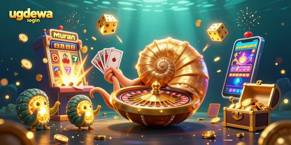 Experience stunning wins with ugdewa login at the vibrant casino adventure featuring slot machines and golden treasures.