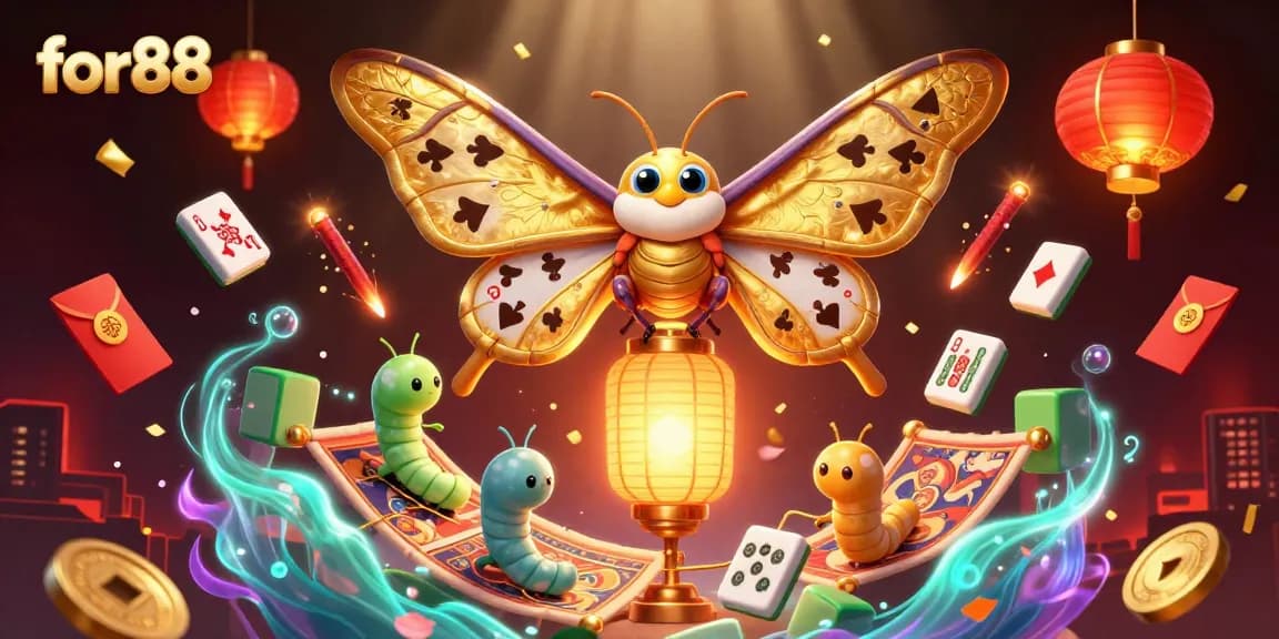 Experience vibrant casino action with for88 in a richly detailed 3D illustration showcasing gambling fun!