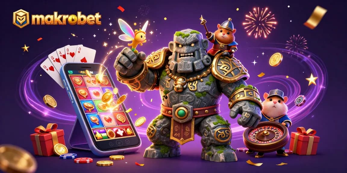 Makrobet'te heyecan verici slot oyunlarını oyna, kazançların kapını çal!