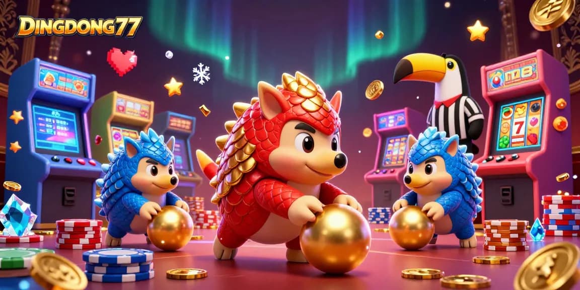 Dingdong77 offers thrilling slot experiences with a vibrant arcade atmosphere and engaging gameplay.