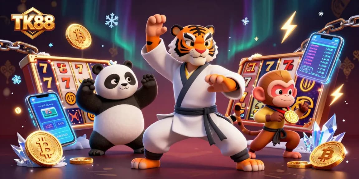 Engage in thrilling gaming action with TK88 as you explore dynamic slots and vibrant coins.