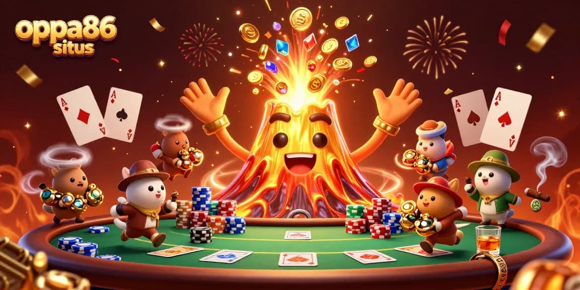 Experience the thrill in oppa86 situs with vibrant casino elements and exciting treasures!