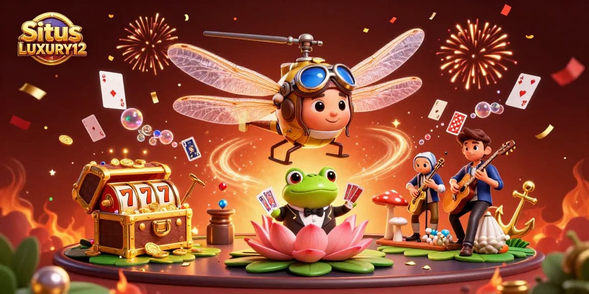 Experience thrilling gameplay at Situs LUXURY12 with vibrant slots and dynamic casino action.