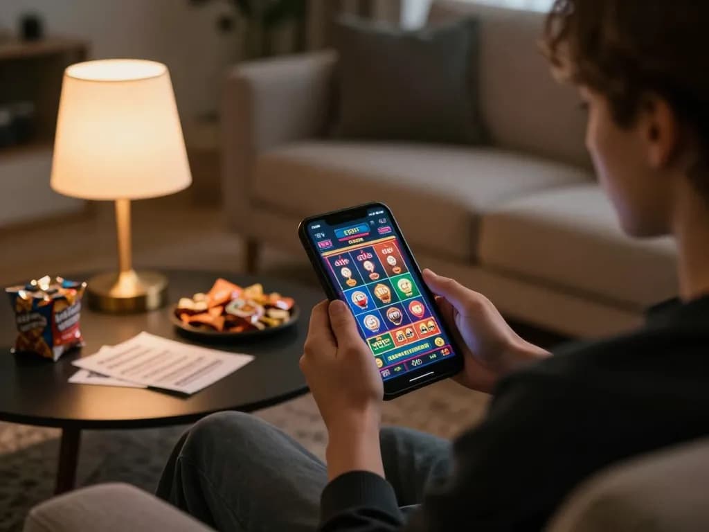 Engaging gameplay on xx88 mobile app showcasing a player immersed in online casino action