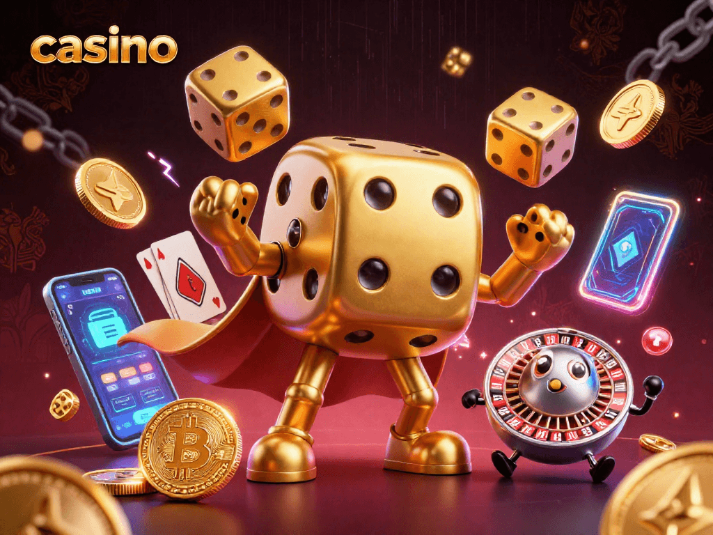 Experience the excitement of casino gaming with dynamic elements full of action and rich details.