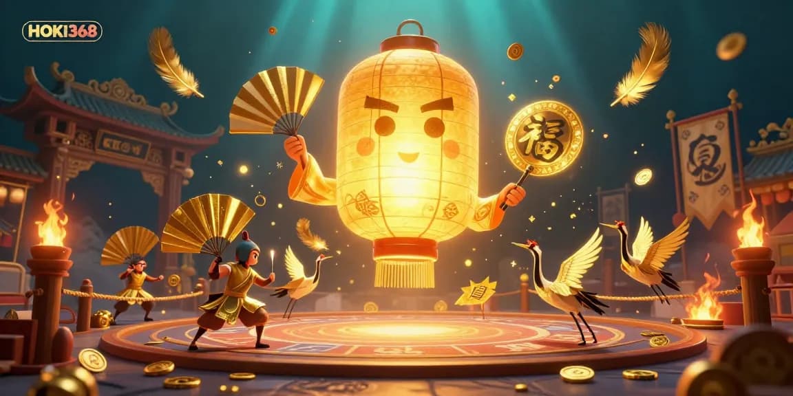 Engage with HOKI368's thrilling night market casino experience, highlighting vibrant gaming elements.
