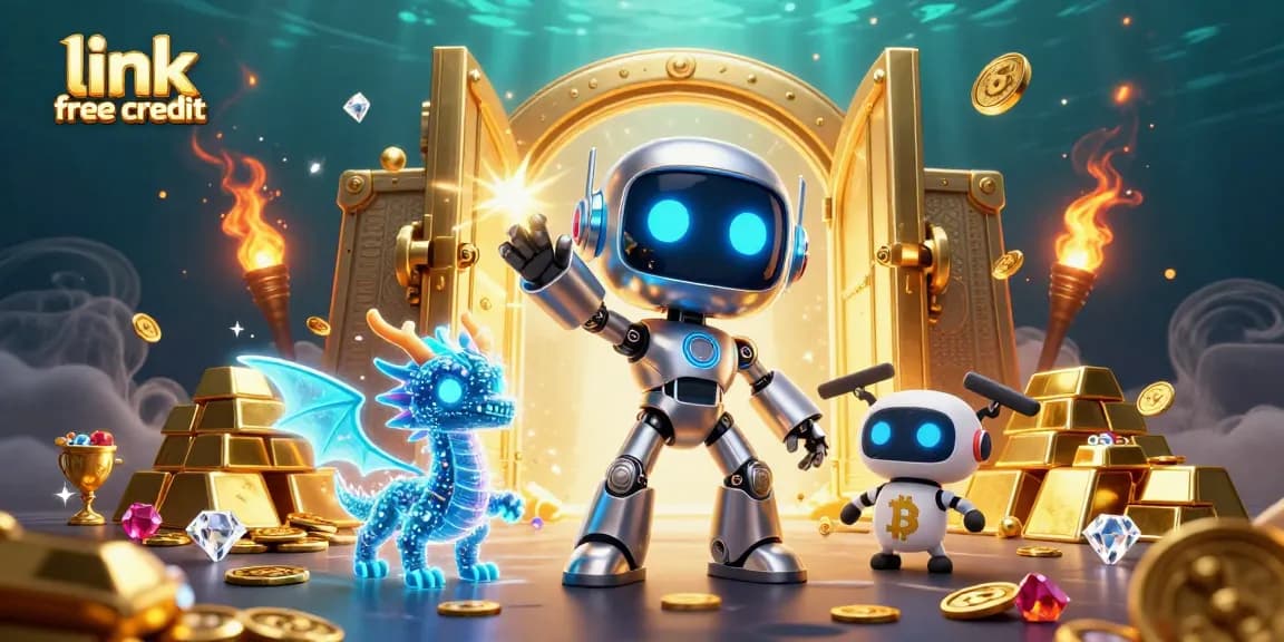 Claim link free credit bonuses from top Malaysian casinos in this vibrant, engaging illustration.