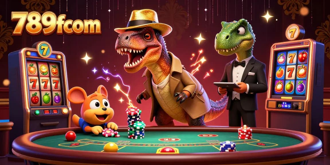 Experience thrilling gaming at 789fcom with a velociraptor card counter and jackpot dynamics.
