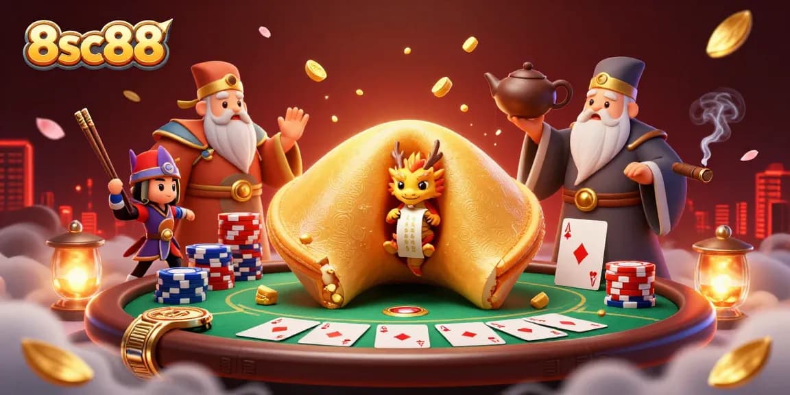 Engage in thrilling gaming at 8sc88 with a vibrant casino scene showcasing rich detail and excitement.