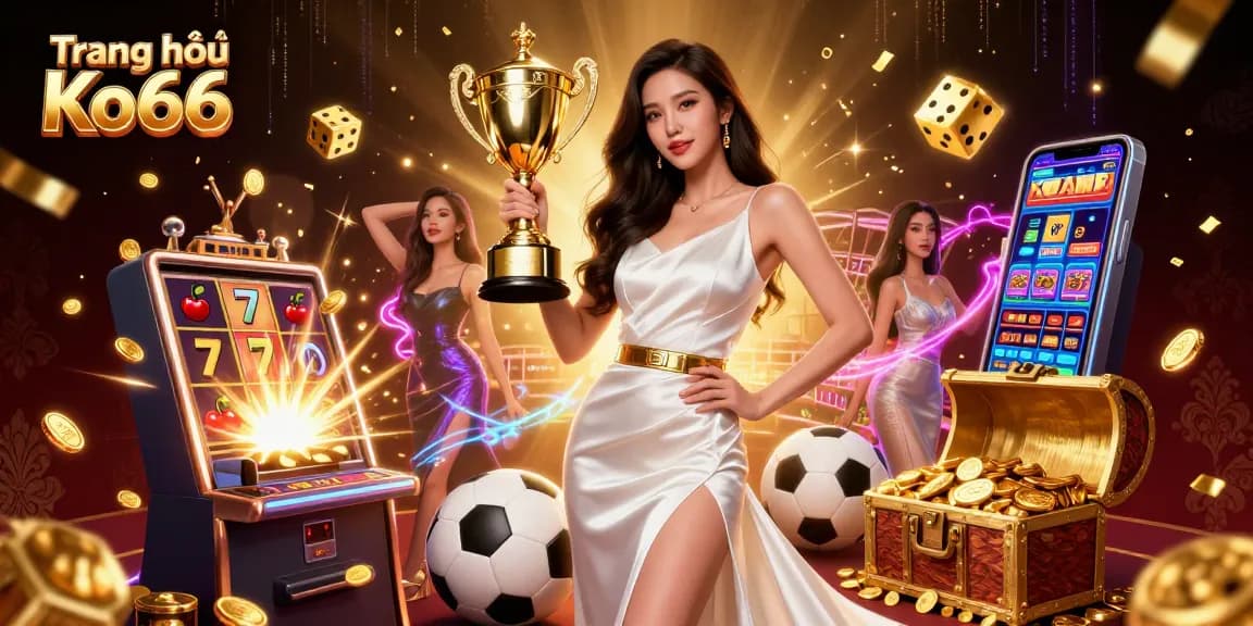 Experience the excitement of Trang chủ Ko66 with vibrant casino elements and winning moments.