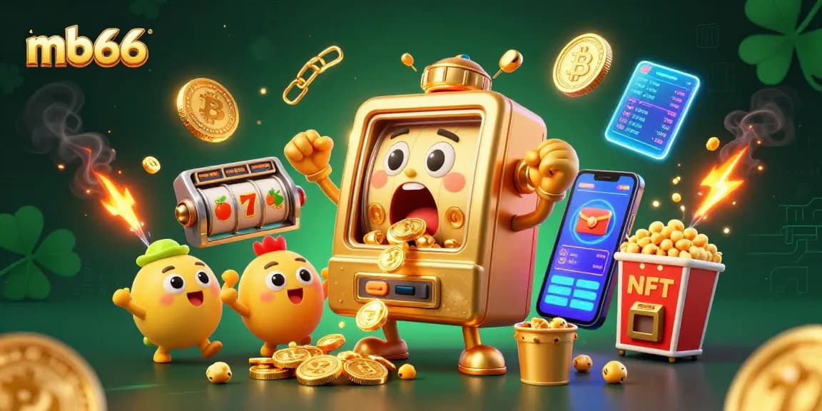 Spin the jackpot on mb66 with a joyful golden slot machine and cheers from baby machines!