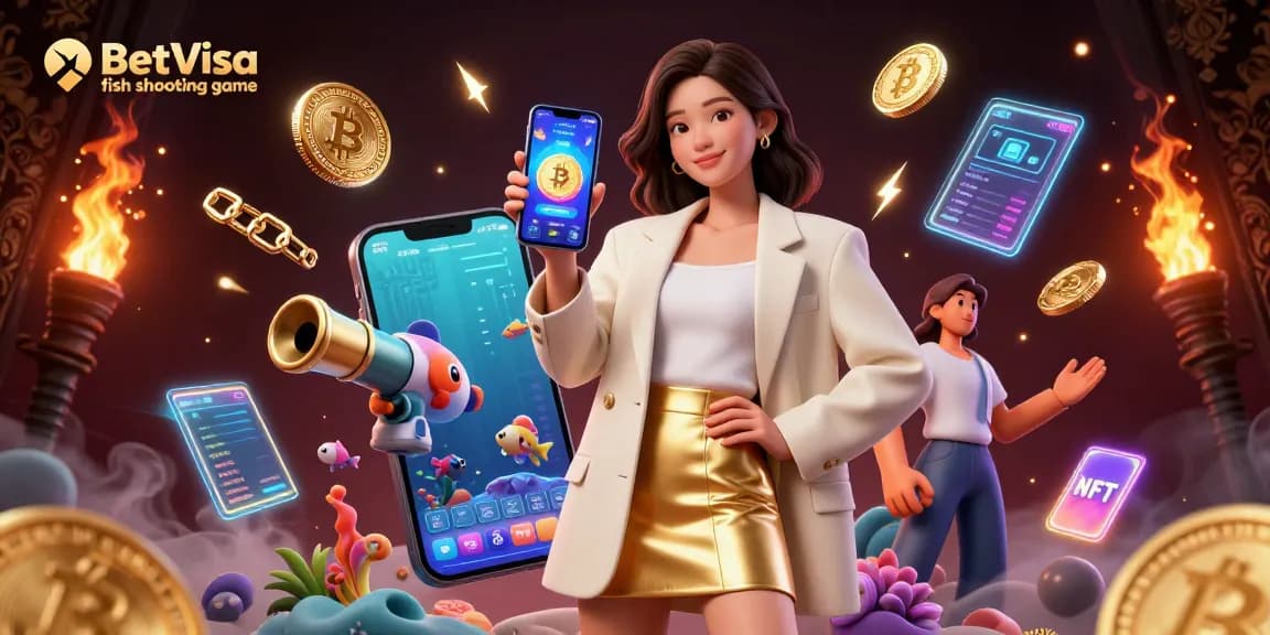 Experience the excitement of the BetVisa fish shooting game with dynamic underwater visuals and engaging gameplay.