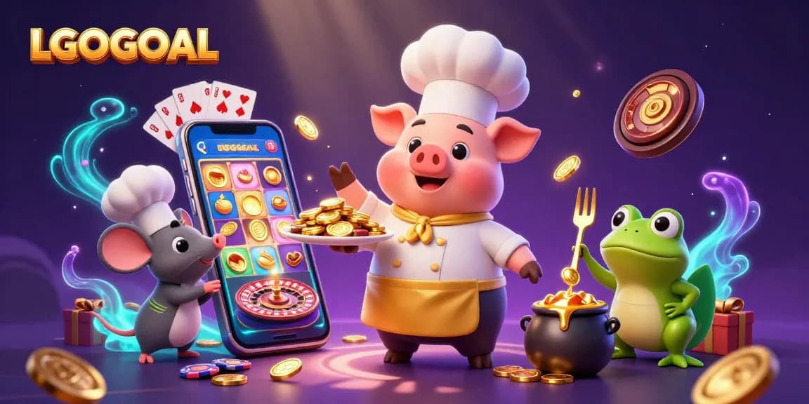 Experience winning thrills at LGOGOAL with slot games and a vibrant casino atmosphere.