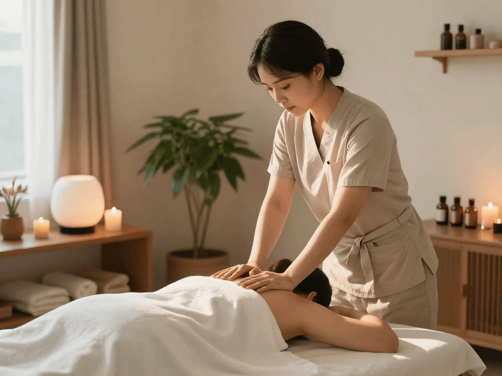 Indulge in 인천출장마사지 in a cozy home environment with a professional therapist.