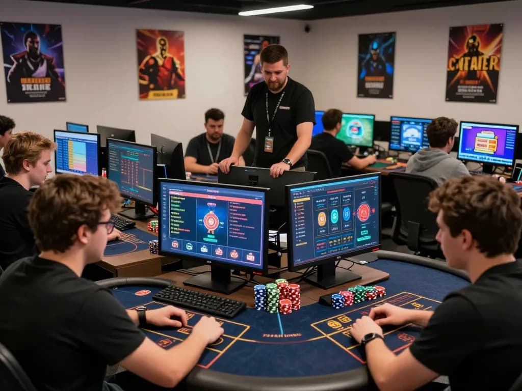 Players enjoying the thrill of wraungtoto in a vibrant online gambling environment.