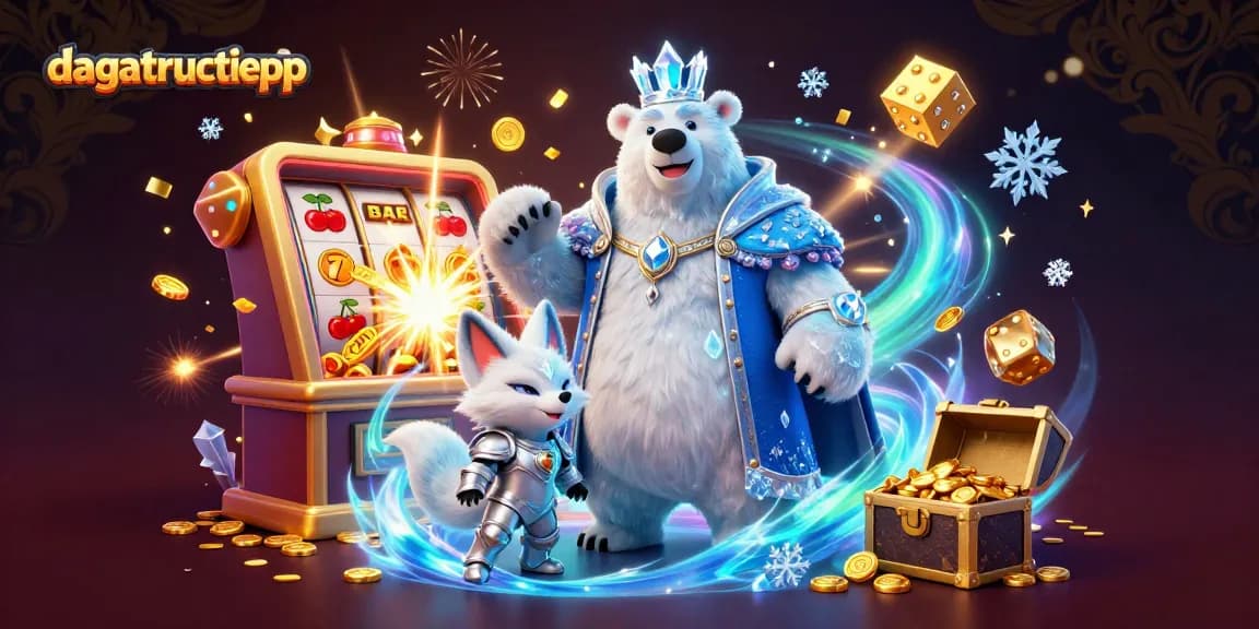 Experience the thrill of dagatructiepp with a dazzling 3D illustration showcasing a dynamic cockfighting arena.