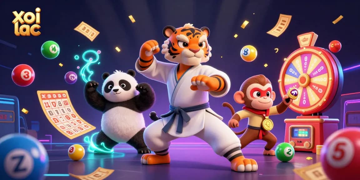 Experience xoi lac interactive live casino gaming with colorful prizes and detailed characters.