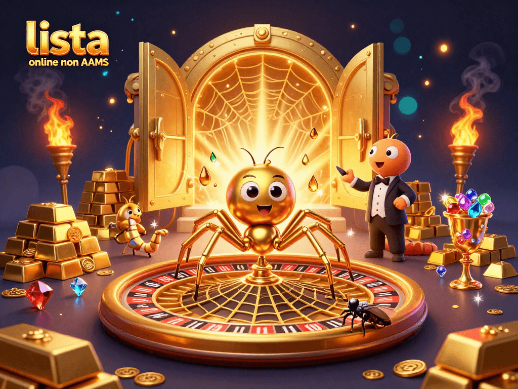 Gioca alla lista casino online non AAMS con la nostra illustrativa scena 3D ispirata al mondo del gioco.