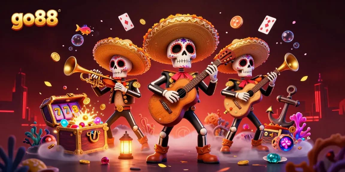 Experience thrilling gameplay at go88 with vibrant slot reels and lively characters in an engaging atmosphere.