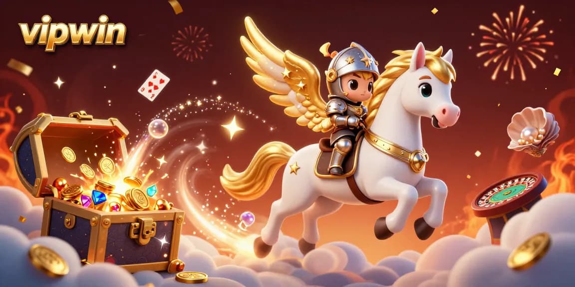 Experience the excitement of vipwin casino with lively gaming elements and vibrant 3D visuals.