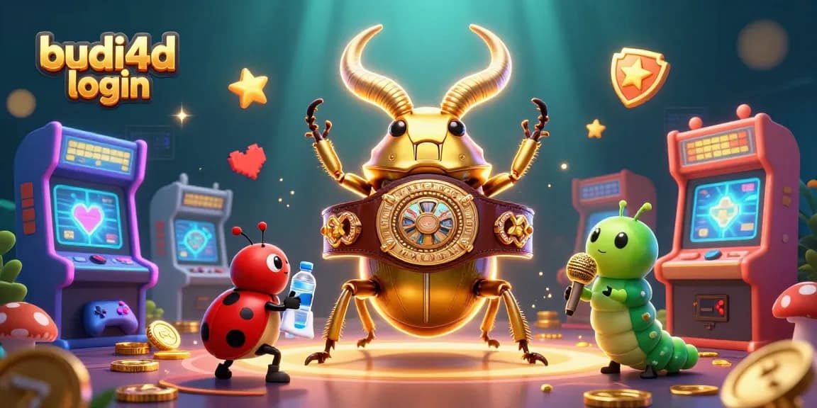 Experience the excitement of gaming with the engaging budi4d login scene featuring colorful casino elements and lively characters.