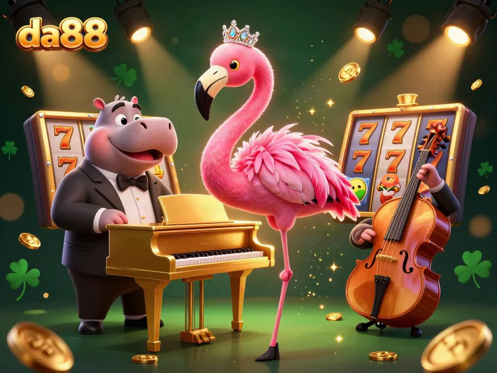Play thrilling slot games at da88 with engaging characters and dynamic casino elements.