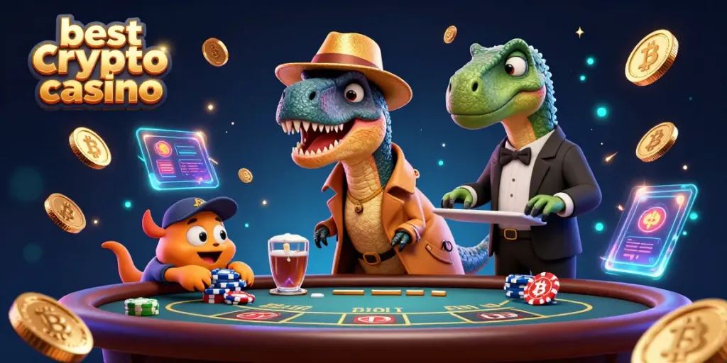 Experience thrilling action at the best crypto casino with 3D characters and dynamic gameplay elements.