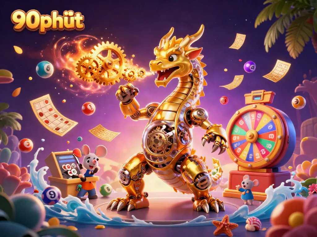Experience thrilling games at 90phut with colorful lottery dynamics and engaging characters.