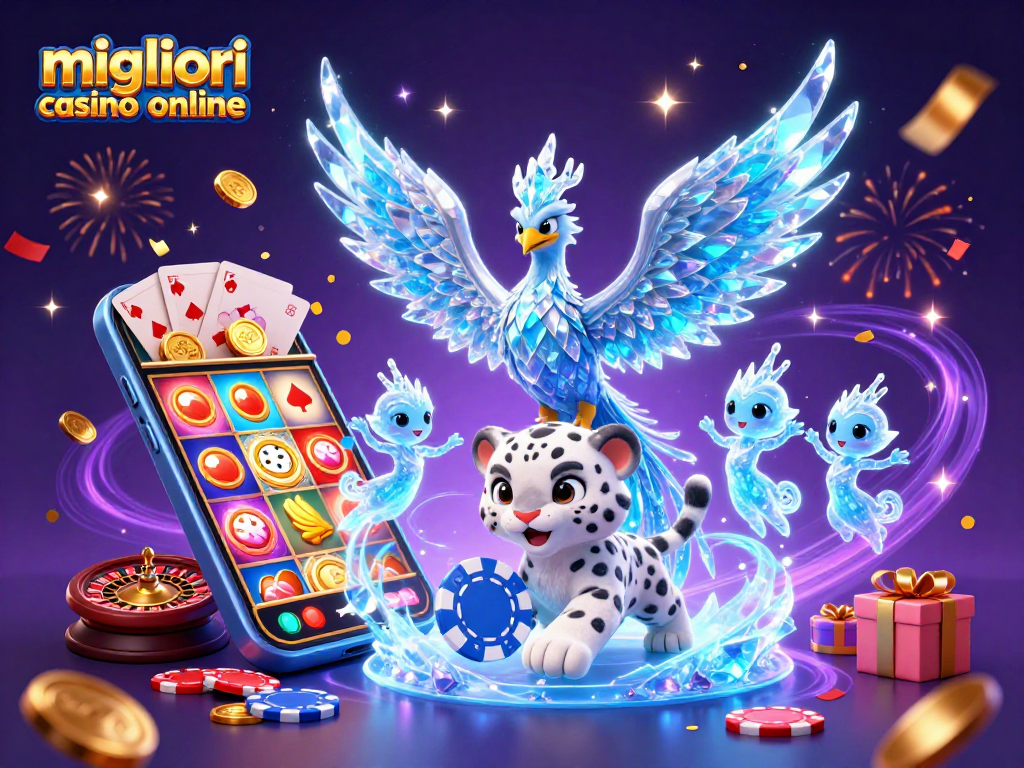 Vincere nei migliori casino online con l'ice phoenix e il cub con le fiches di poker