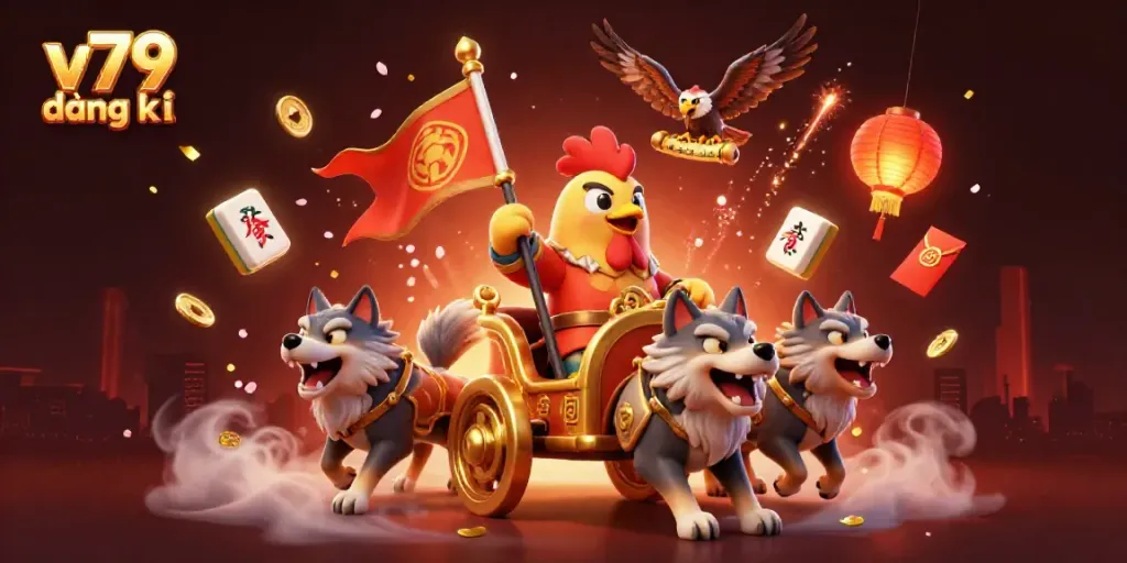 Engage in exciting gameplay with v79 đăng ký featuring vibrant casino elements and dynamic characters.