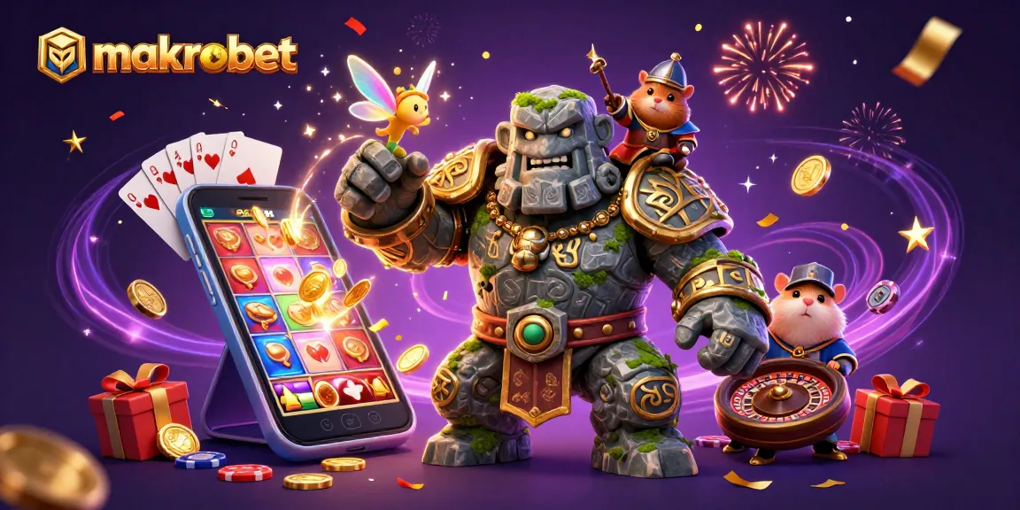 Makrobet'te heyecan verici slot oyunlarını oyna, kazançların kapını çal!