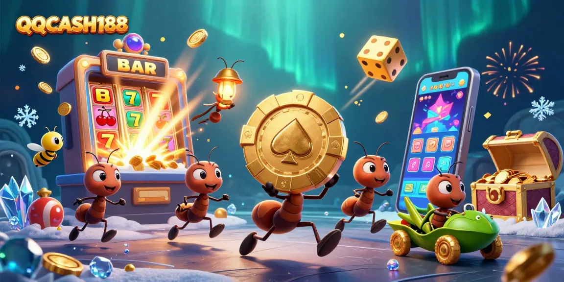 Place bets at QQCASH188 and join the excitement of the gaming heist!