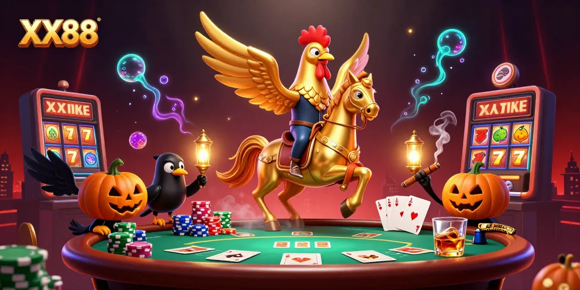Experience the captivating world of XX88 with thrilling casino action and vibrant graphics.