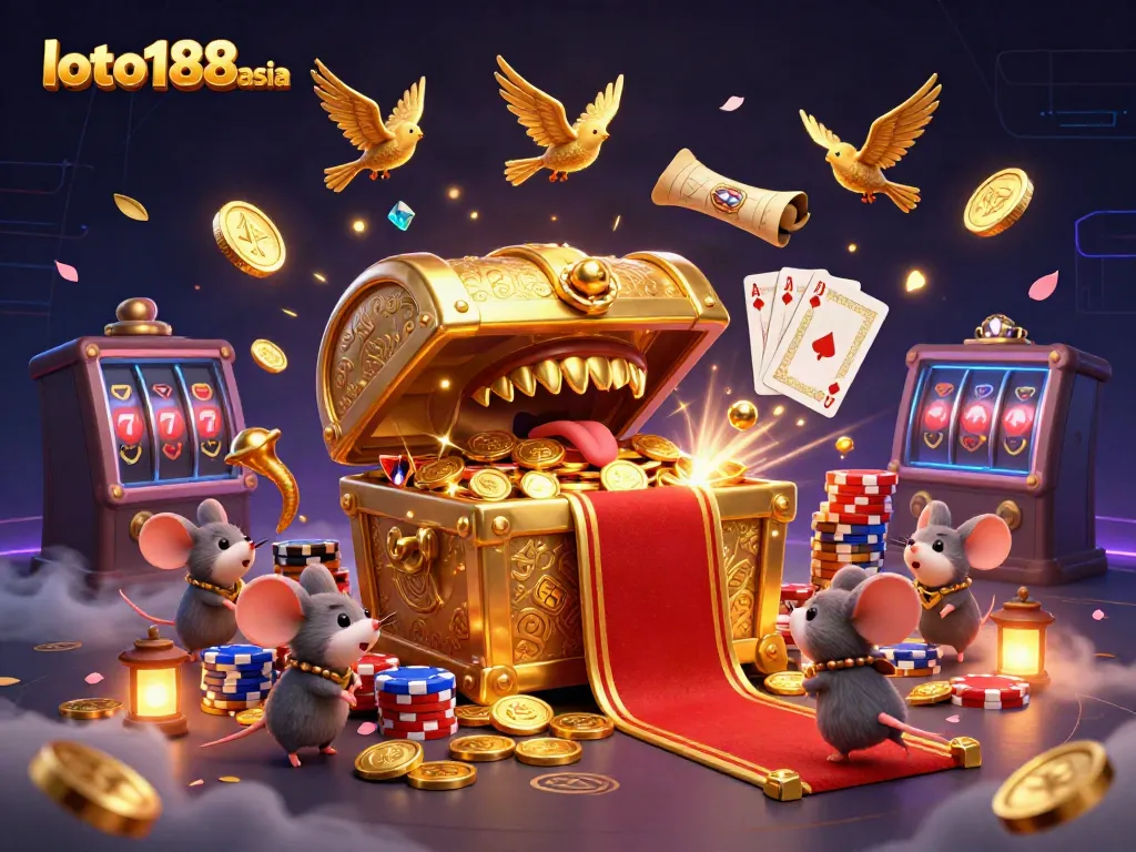 Experience the dynamic allure of loto188asia with enchanting treasures and casino excitement.