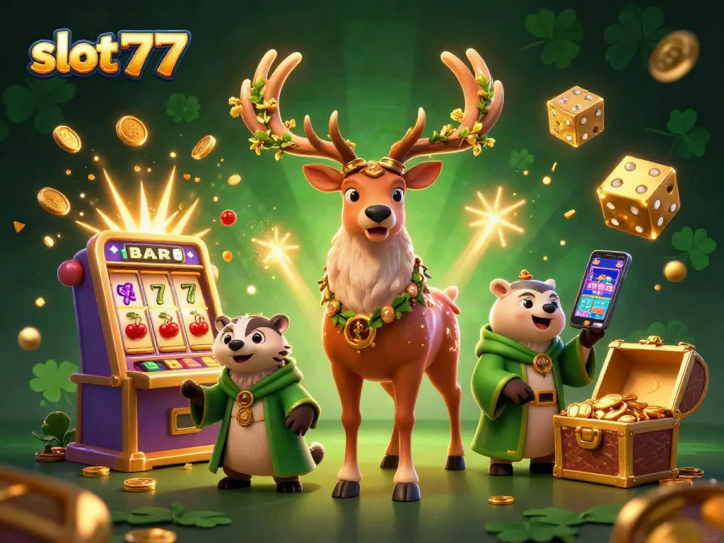 Raih jackpot dengan slot777 yang menghibur dan simbol keberuntungan menyemarakkan permainan.