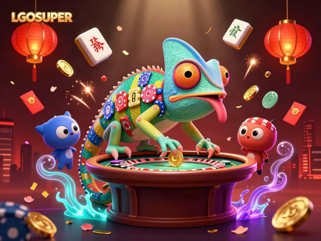 Experience winning strategies at LGOSUPER with vibrant casino visuals packed with exciting elements.