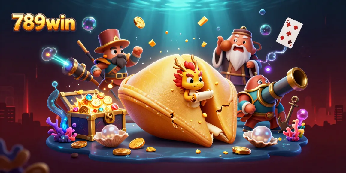 Spin for fortune at 789win with a vibrant 3D illustration showcasing a magical casino adventure.