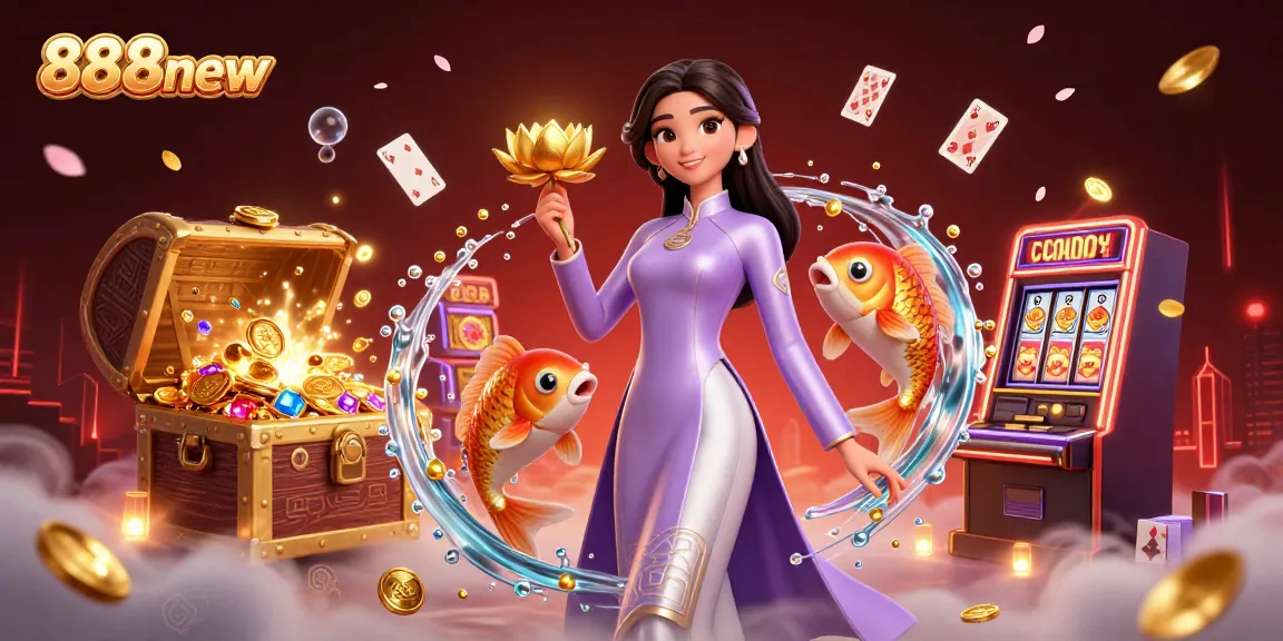 Engage in thrilling gameplay at 888new with vibrant slots, underwater treasures, and casino scenes.