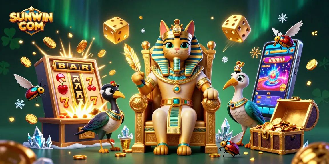 Experience thrilling wins and explosive jackpots with SUNWIN COM in a vibrant casino adventure.