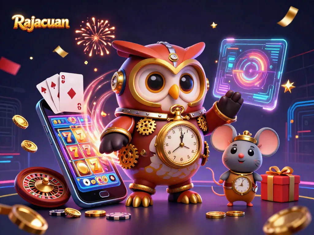 Spin the reels on Rajacuan and win big with vibrant slot games and celebratory casino elements!