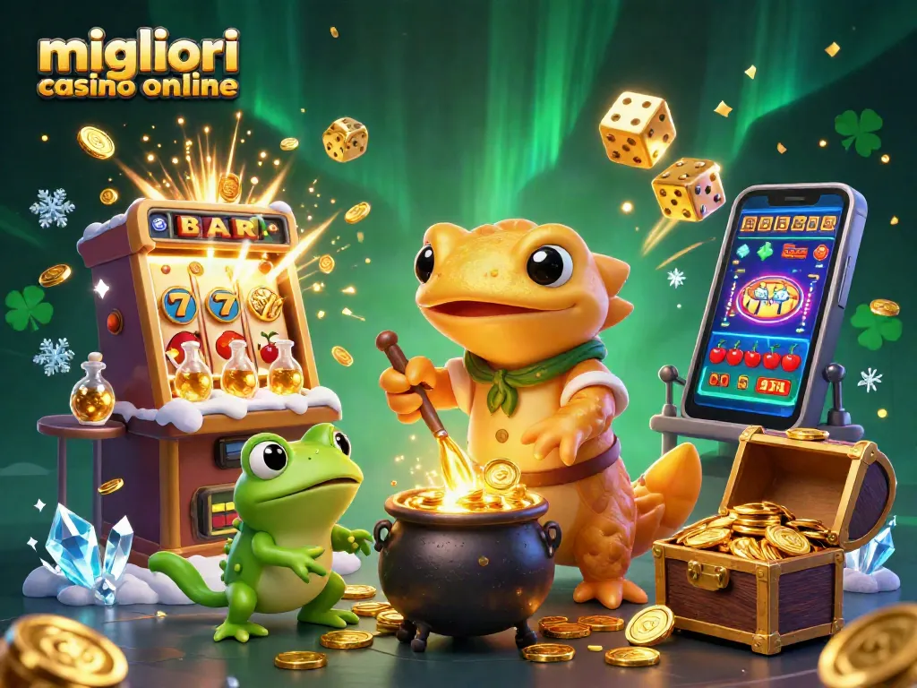 Gioca nei migliori casino online con avventure d'azzardo e ricchezze d'oro.